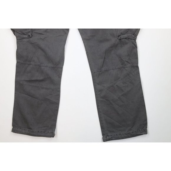 NOS Vtg 90s Marithe Francois Girbaud Mens 44x32 Regular Fit Strap Cargo Pants - Picture 11 of 12